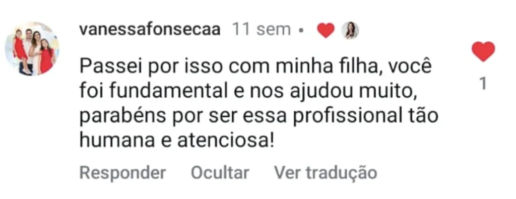 Comentário 1