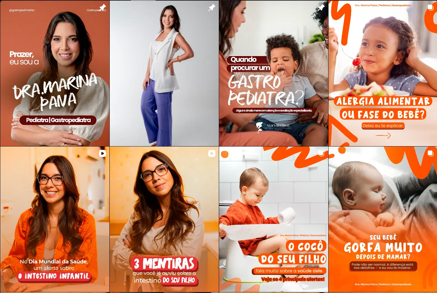 Instagram da Dra. Marina